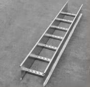 Perforated Ladder Cable Guiding Device